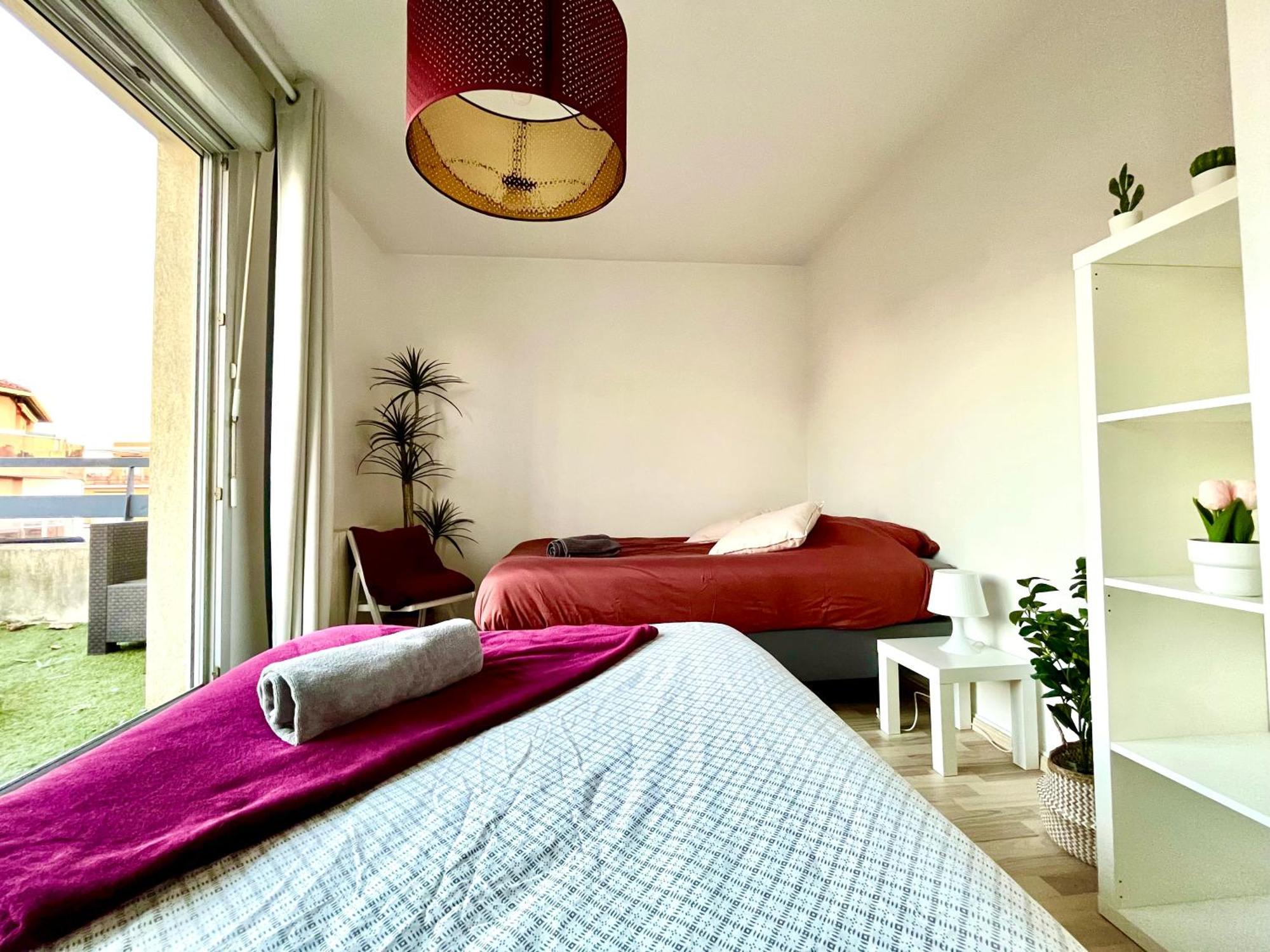 Bngo I Immense Rooftop Lyon I 2 Chambres, 4 Places Parkings, 2 Immenses Terrasses, 8 Personnes Exteriör bild